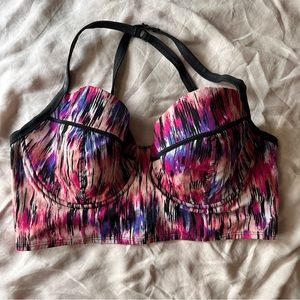 Torrid longline underwire bikini top